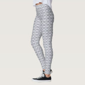 Leggings Hope Abstract Light White Watercolor Art (Gauche)