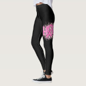 Leggings Hope Pink Ribbon Sensibilisation au cancer du sein (Gauche)