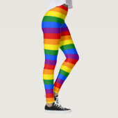 Leggings horizontaux en bande arc-en-ciel (Droite)
