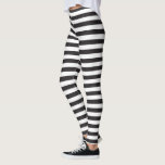 leggings horizontaux noirs et blancs<br><div class="desc">leggings horizontaux noirs et blancs</div>
