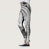 Leggings Horloge argentée vintage (Gauche)
