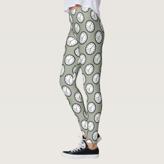 LEGGINGS HORLOGE CINQ HEURES (Gauche)