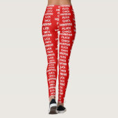 Leggings Horror Flick Chick White Version (Dos)