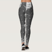 LEGGINGS HORSEMAN CLOWN, HALLOWEEN ZEBRA LEGINGS (Dos)