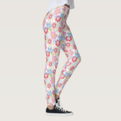 Leggings Horton Entend Un Qui | Motif à fleurs Pastel (Droite)