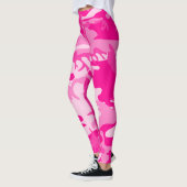 Leggings hot pink (Gauche)