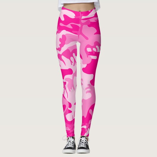Leggings hot pink (Devant)
