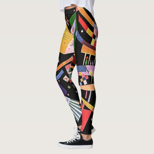 Leggings HotLeggings - conception abstraite - Kandinsky (Gauche)