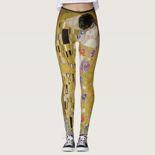 Leggings HotLeggings - le baiser par Gustave Klimt (Devant)