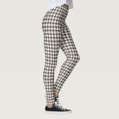 Leggings Houndstooth de Brown Combination par Shirley Taylo (Droite)