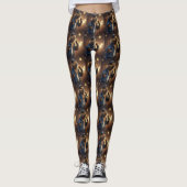 Leggings "Howdy Harmonics : Le Crooner Capybara De Denim-Cl (Devant)