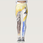 Leggings Howling Wolf (Devant)