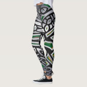 Leggings Huile 3D Celtic Birds (Gauche)