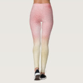 Leggings Huile rose et or Ombre (Dos)