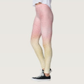 Leggings Huile rose et or Ombre (Gauche)