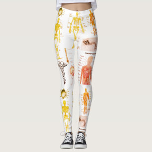 Leggings Human Anatomy Charts