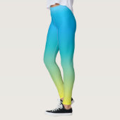 Leggings Humeur agréable (couleur jaune vert-bleu de (Gauche)