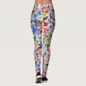 Leggings Humming Birds and Flowers (Dos)