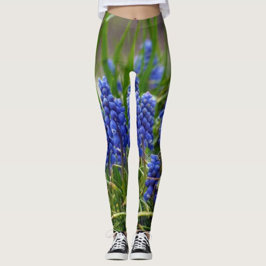 Leggings Hyacinthe de raisin (Devant)