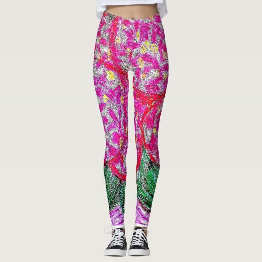 Leggings Hydrangea (Voorkant)