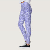 Leggings Hydrangea Aquarelle Motif Floral (Gauche)
