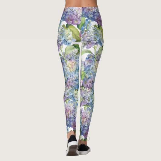 Leggings Hydrangée en fleurs (Dos)
