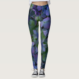 Leggings Hydrangée violette
