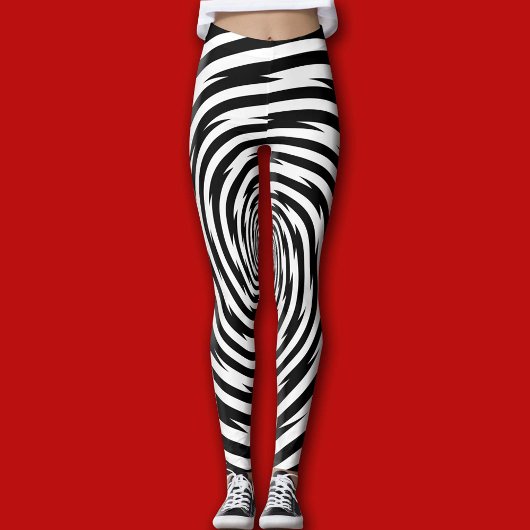 Leggings Hypnotisez vos collègues coureurs Abstraits