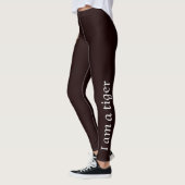 Leggings I am a tiger cute (Gauche)