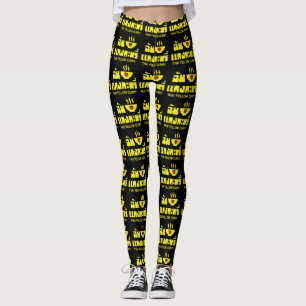 Leggings I Heart (Love) Thai Yellow Curry