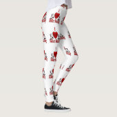 Leggings I Heart Roller Patinage (Droite)