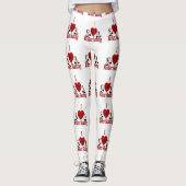 Leggings I Heart Roller Patinage (Devant)