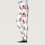 Leggings I Heart Roller Patinage (Gauche)