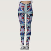 Leggings I Love England Art Print (Devant)