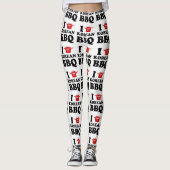 Leggings I Love Korean BBQ (고 기 구 이) (Devant)