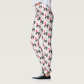 Leggings I Love volleyball (Gauche)