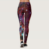 Leggings IC 4628 Peinture à l'huile d'art pop de Nebula (Dos)