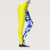 Leggings Ice Blue Snowboard Sky Yellow Snowboard Sport (Droite)