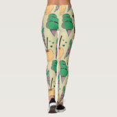 Leggings Ice cream pattern | Lollies pattern | lollipop 25 (Dos)