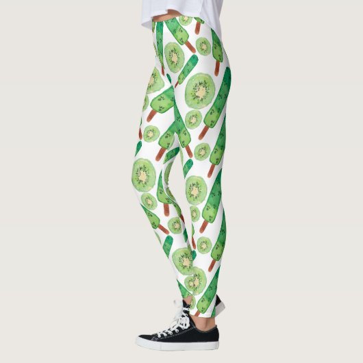 Leggings Ice cream pattern | Lollies pattern | lollipop 3 (Gauche)