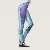 Leggings Icicules turquoises (Droite)