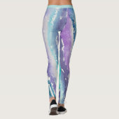 Leggings Icicules turquoises (Dos)