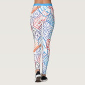 Leggings Icône de voyage (Dos)