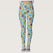 Leggings Icônes de Jouets de Plage (Devant)