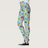 Leggings Icônes de Jouets de Plage (Gauche)
