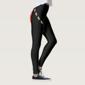 Leggings Iconic Red London Bus mode noir (Droite)