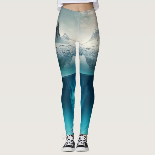 Leggings Icy Mountain View (Devant)