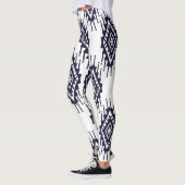 Leggings Ikat Boho Aztec Textile Motif (Gauche)