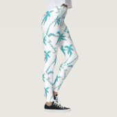 Leggings Île bleue pour la plage de palmier (Droite)