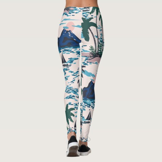 Leggings Île D'Hawaii (Dos)